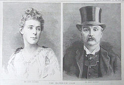 1890 Mr and Mrs James Maybrick PHOTO