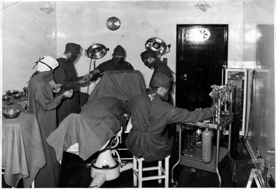 Leucotomy operation c1960